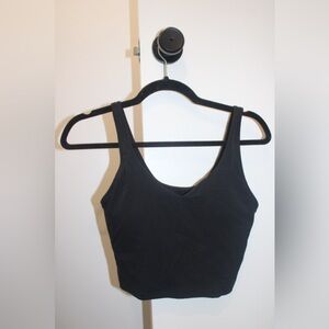 Lemedy Women Sports Bra Longline Crop Top Padded Workout Size 6